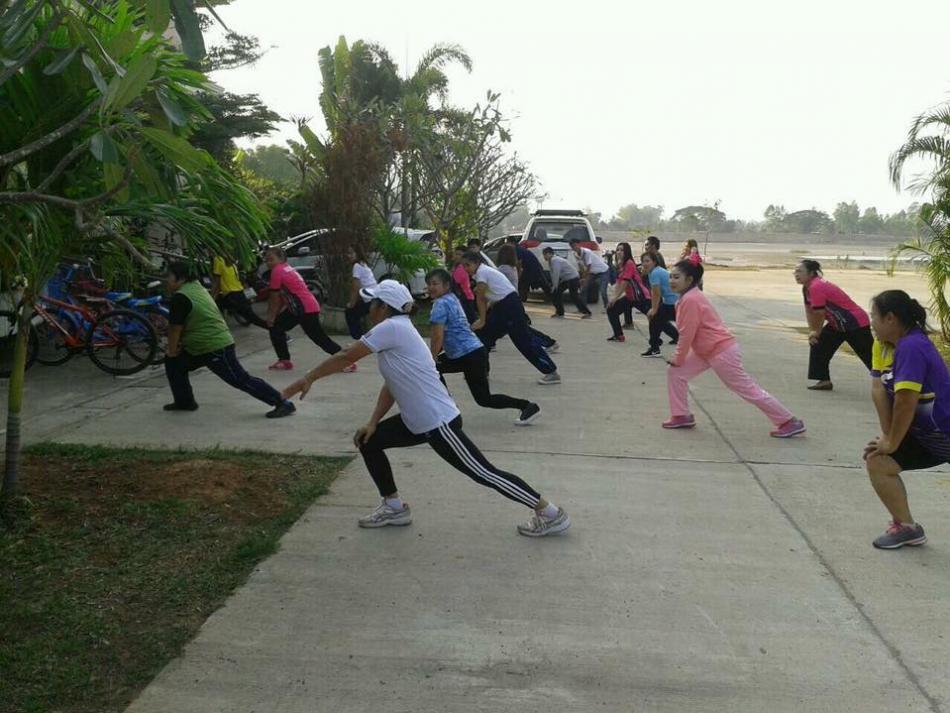 กิจกรรมออกกำลังกายทุกวันพุธ